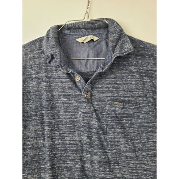 Calvin Klein Jeans Mens Polo Shirt Small Dark Gray Short Sleeve Collared Preppy - Picture 2 of 8